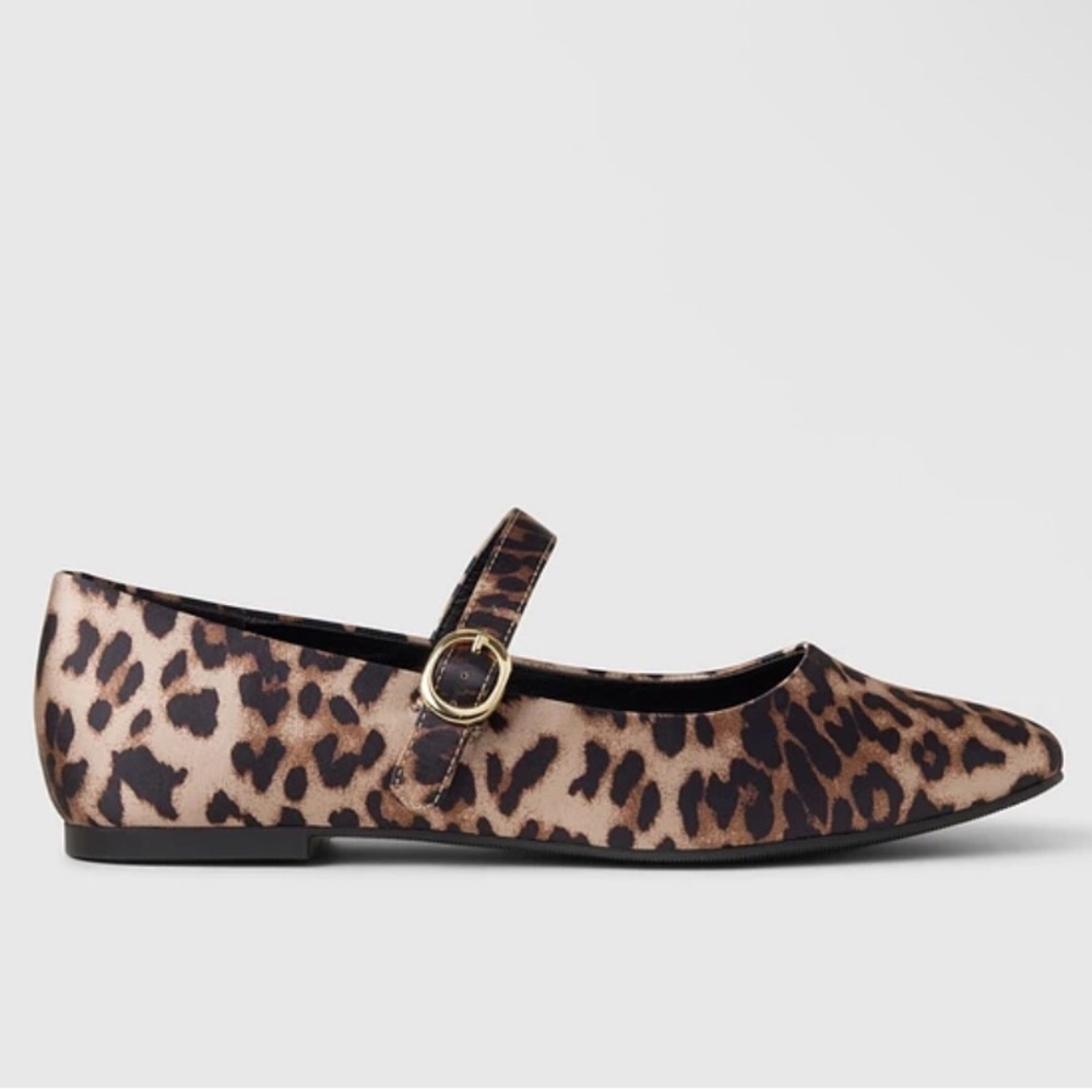 Gap Leopard Print Ballet Flats - image 1